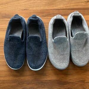 Blue and Gray Slip-On Shoes Allbirds